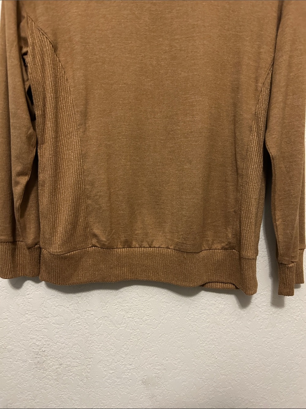 Maurice’s 247 Crewneck Sweater in Camel Brown - Picture 6 of 7